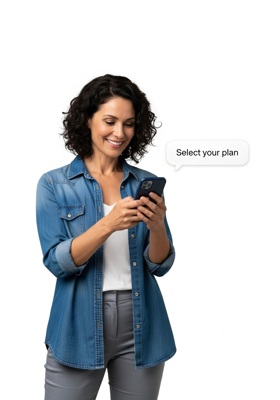 Person smiling